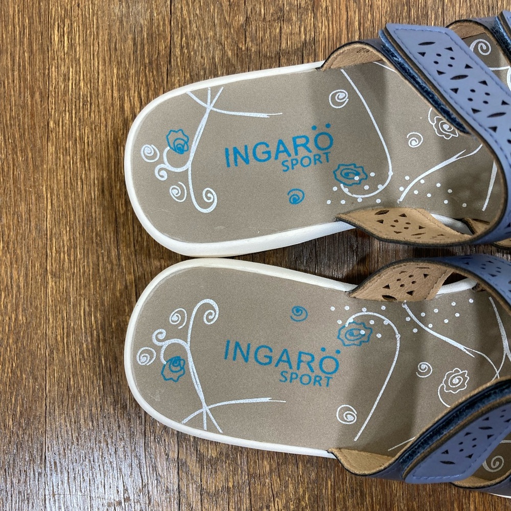 Ingaro Tryton Strappy Sandal Women’s Size 8 Blue - Picture 7 of 12